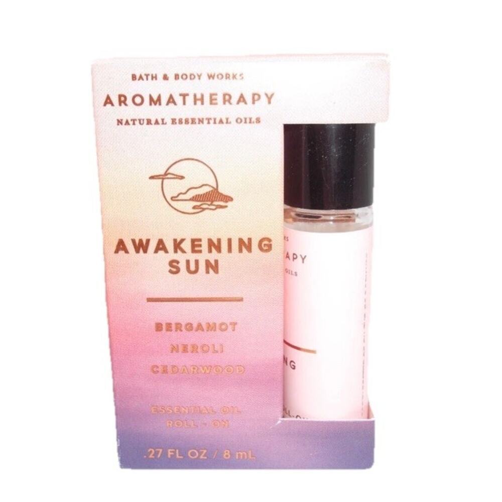 Awakening Sun Aromatherapy Essential Oil Roll-on Bath & Body Works 0.27oz neroli